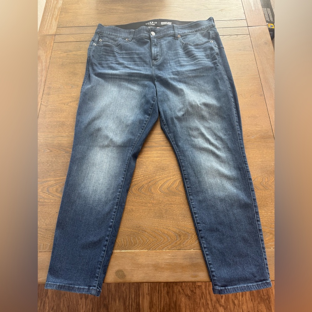 Torrid Indigo Bombshell Skinny Jeans